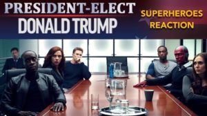 Ecco come hanno reagito i supereroi all’elezione di Donald Trump