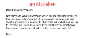 Ian McKellen Twitter