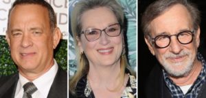 The Post: Steven Spielberg dirigerà il nuovo film con Tom Hanks e Meryl Streep