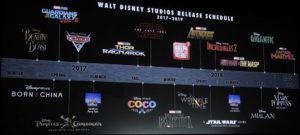 D23 Expo: Disney annuncia tutti i suoi film in uscita fino al 2019