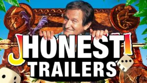 Jumanji: pubblicato l’esilarante honest trailer del film con protagonista Robin Williams