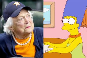 I Simpson: pubblicata la lettera che Barbara Bush scrisse a Marge