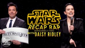 Star Wars, Daisy Ridley, Jimmy Fallon