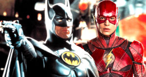 Batman, Michael Keaton, The Flash, Ezra Miller