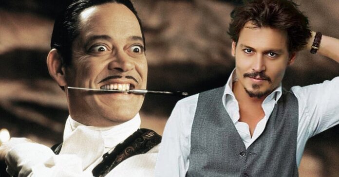La Famiglia Addams, Gomez Addams Johnny Depp